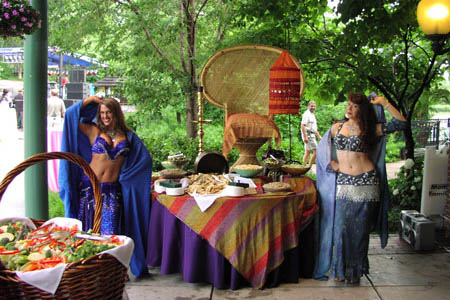 Orlando's themes and picnics